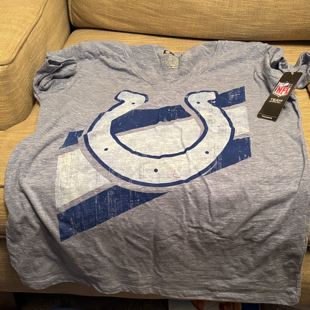 Women’s NFL Colts Shirt 2x NWT